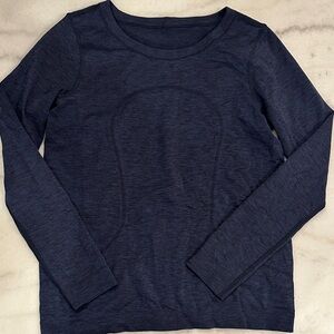 Navy Blue Lululemon Long Sleeve